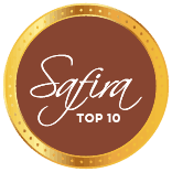 Selo Top 10 Safira