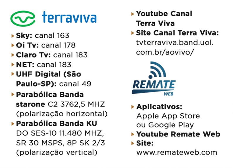 Canal Terra Viva e Remate Web ​